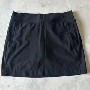 Athleta Black Brooklyn Skort 16” just like new!